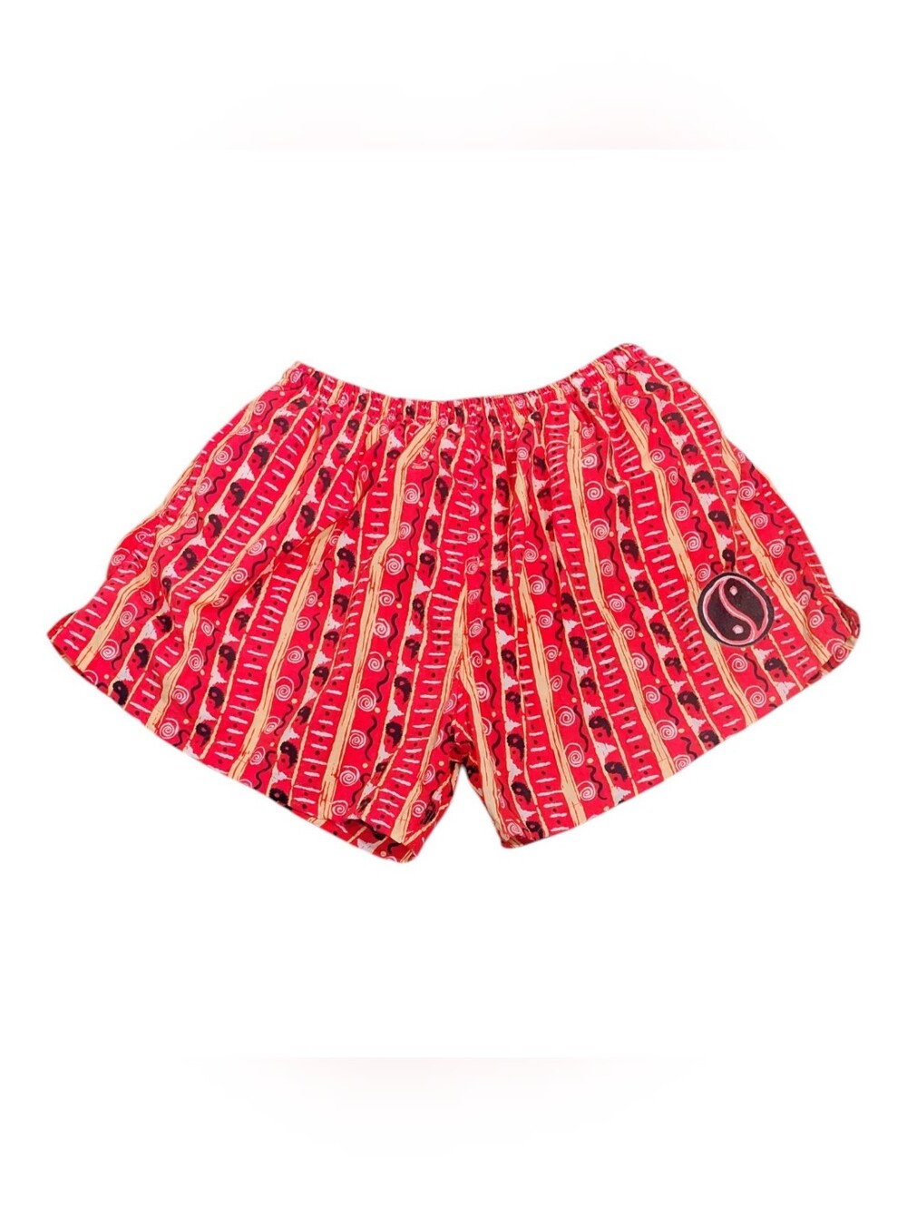 Vintage 90s T&C Neon Surf Swim Shorts - Sz L